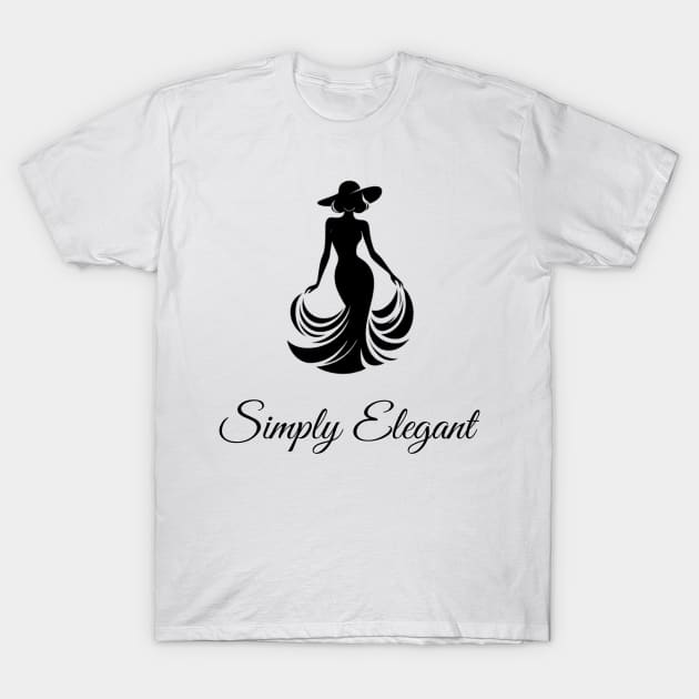 Simply Elegant T-Shirt by InnerMirrorExpressions